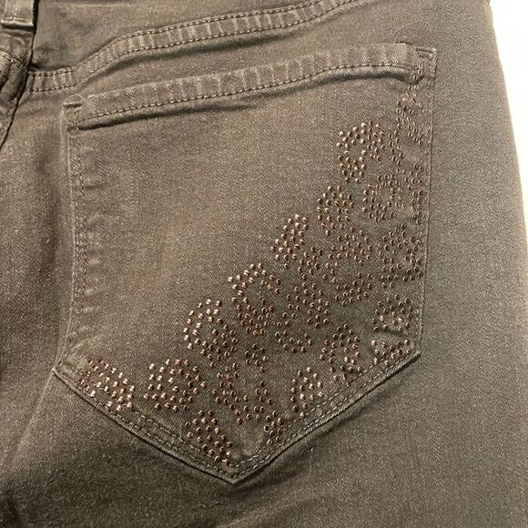 NYDJ- “Billie Mini Bootcut” High Rise Jeans in Coffee Bean Brown- Size 12 - Picture 7 of 16